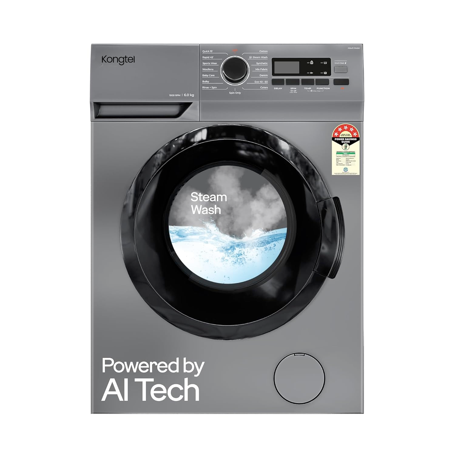 Galaxy Digital Inverter Motor, Fully-Automatic Front Load Washing Machine