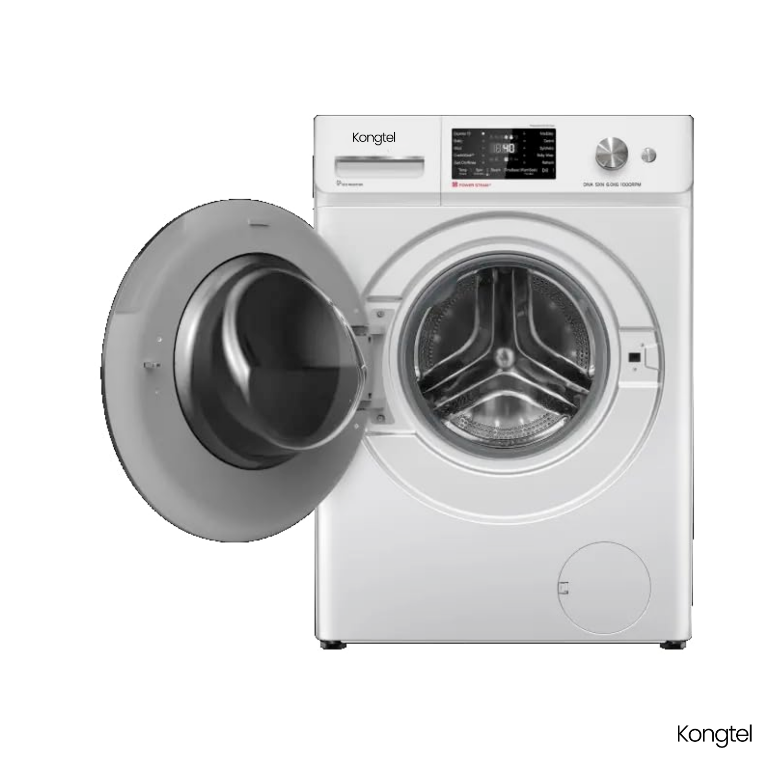 Galaxy - 6Kg 5-Star AI Powered Fully Automatic Front Load Washing Machine - Image 3