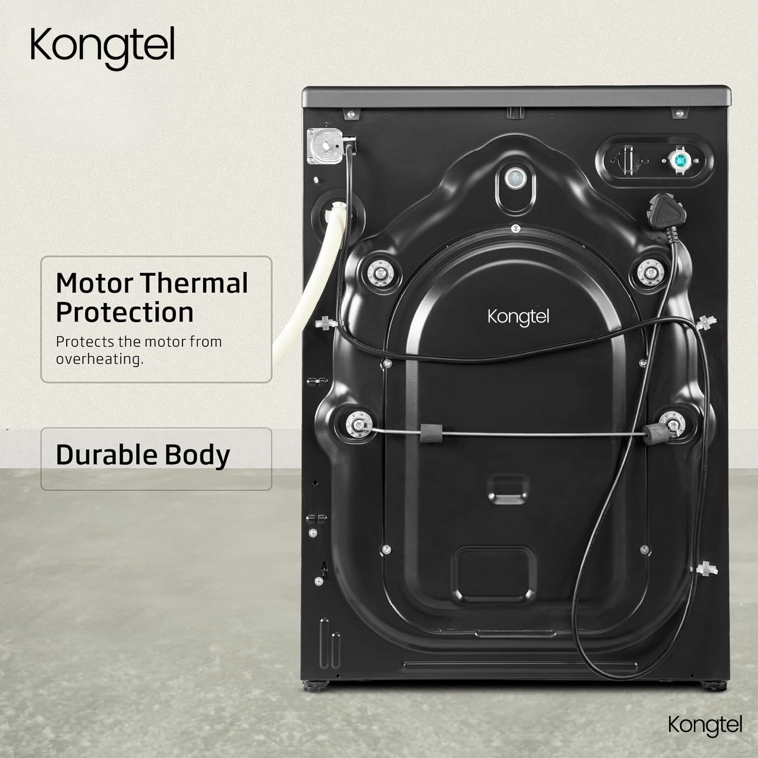 Galaxy - 8Kg 5-Star AI Control & Wi-Fi, Fully-Automatic Front Loading Washing Machine - Image 4