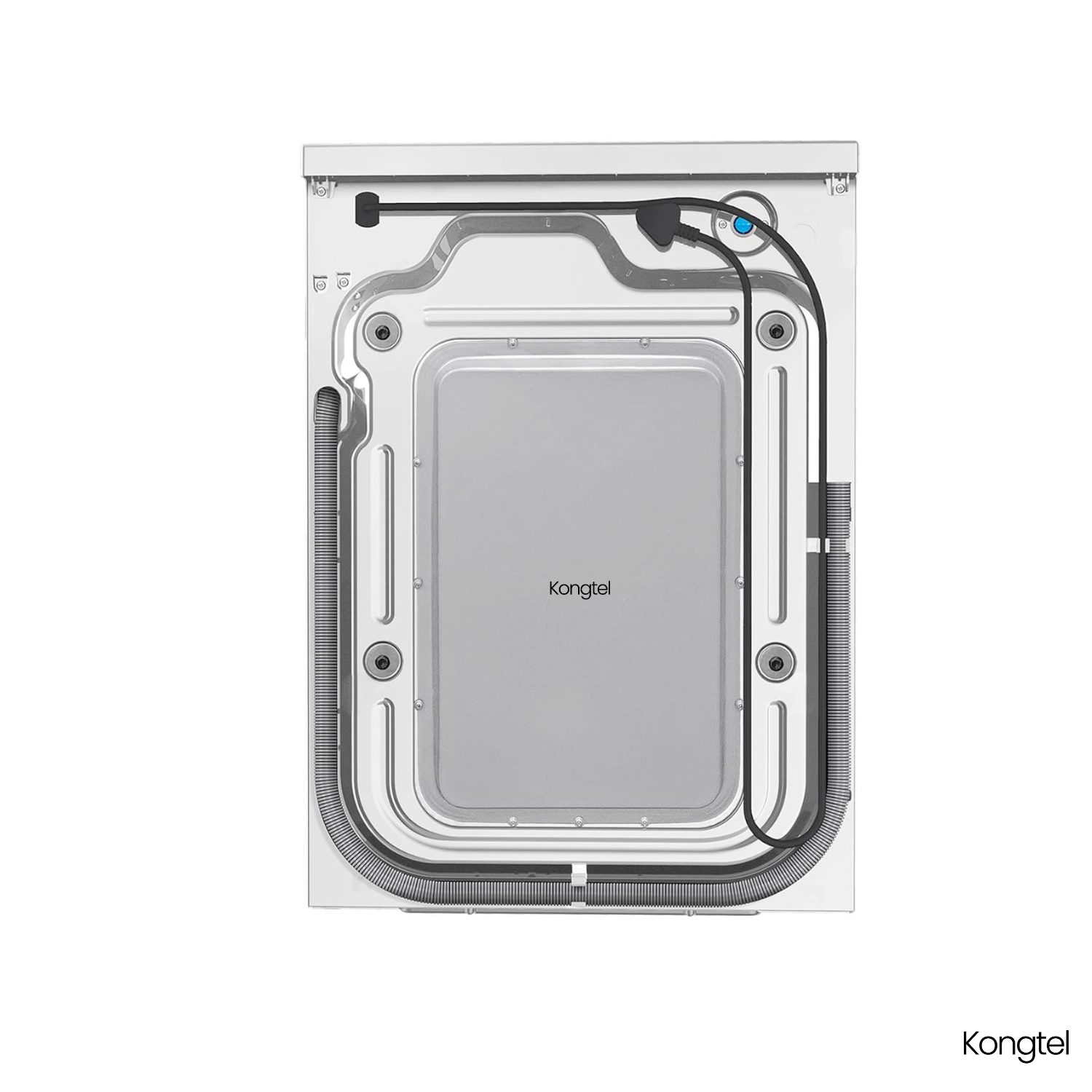 Galaxy - 6Kg 5-Star AI Powered Fully Automatic Front Load Washing Machine - Image 4